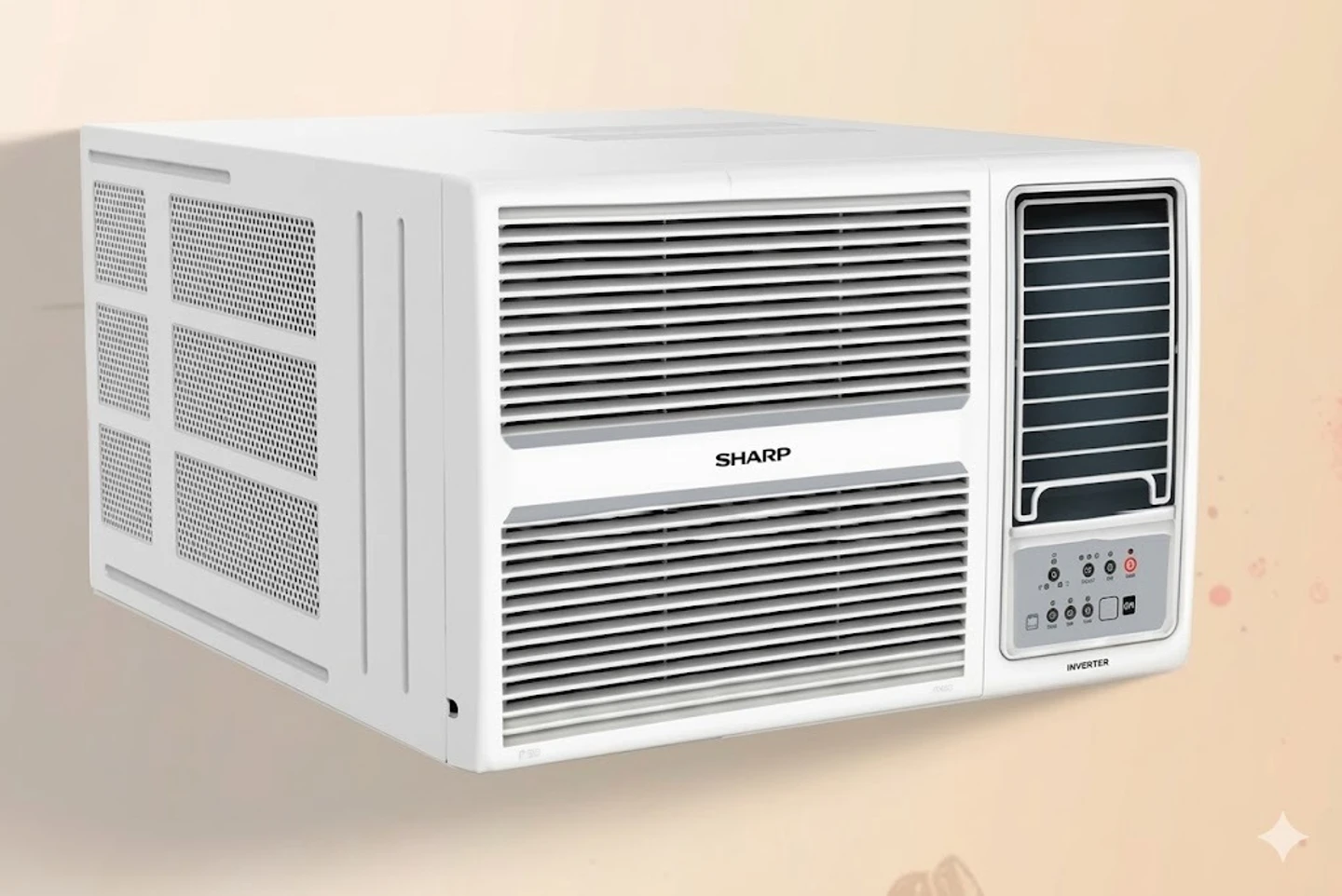 Sharp 1.5 Ton 3 Star Fixed Speed Window AC (AF-WA18F3X-SCN - Alternate View