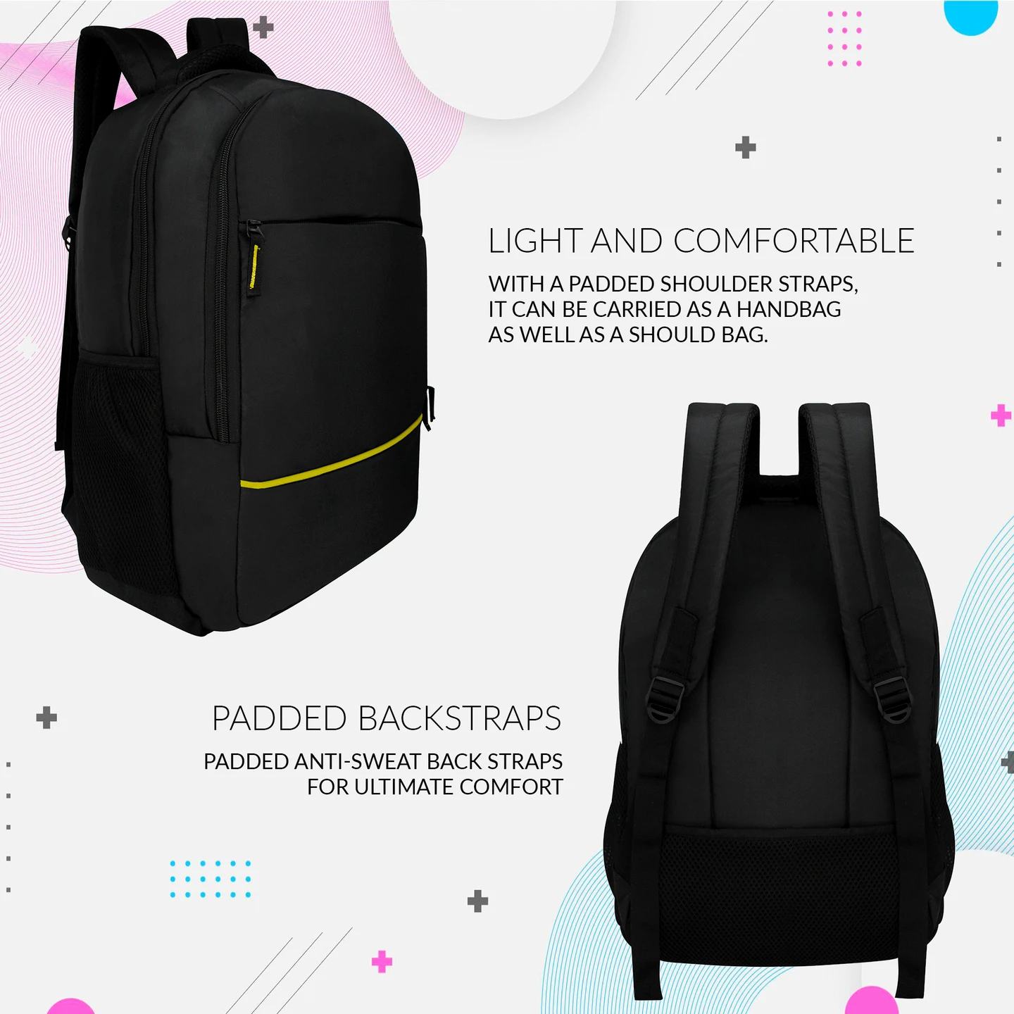 Barcelona Medium 30 L Backpack laptop Backpack - Alternate View