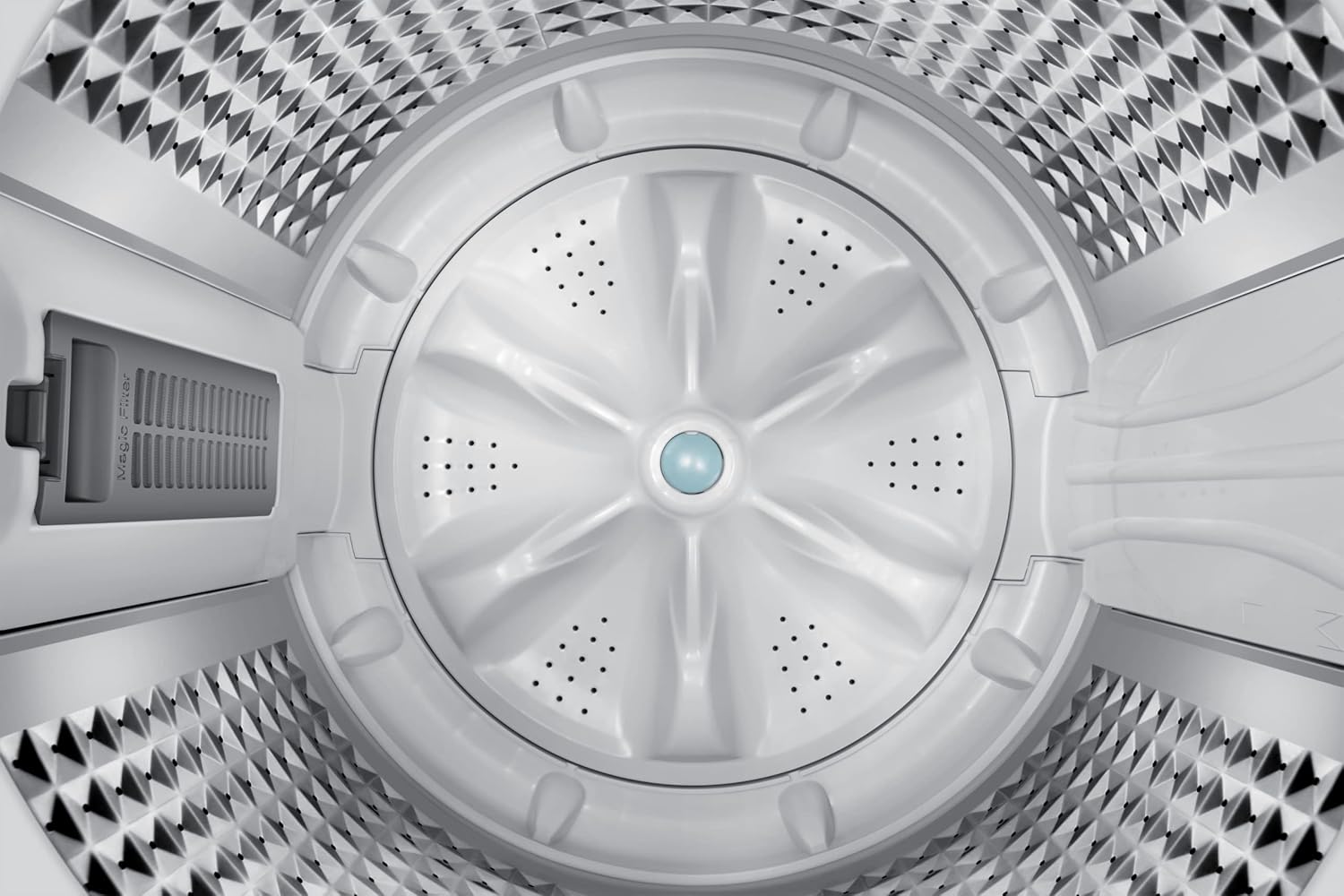 Samsung 8.0 5 star Fully Automatic Top Load Washing Machine Appliance (WA80BG4441BDTL) - Detail View
