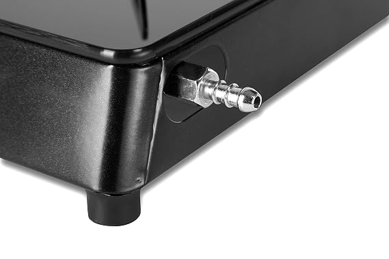 Sunshine Apollo Gas Stove Manual Ignition (Glass Top, 2 year warranty with Doorstep Service) (1-Burner) - Detail View