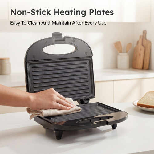 Prestige PGMFS Sandwich Toaster 700W with Non-stick Fixed Grilled Plates - Alternate View