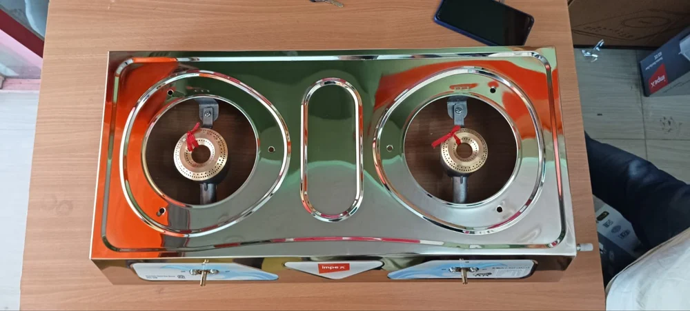 IMPEX IGS 12E Stainless Steel Manual Gas Stove , IGS 120 - Alternate View